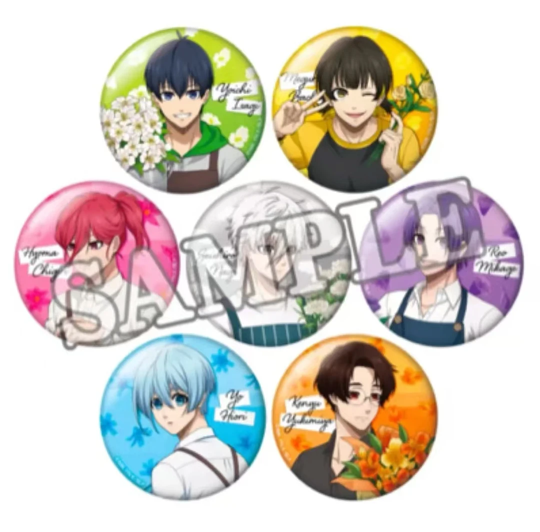 【蓝色监狱】花店系列吧唧/透卡/明信片潮玩盲盒【默认代拆】