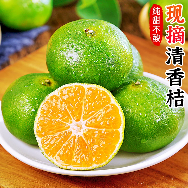 【纯甜多汁】现摘清香桔1-5斤新鲜水果清香小桔子茶桔蜜橘皮薄柑橘