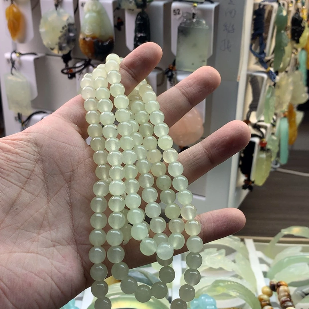 【闪购商品】蛇纹石玉颈饰未镶嵌