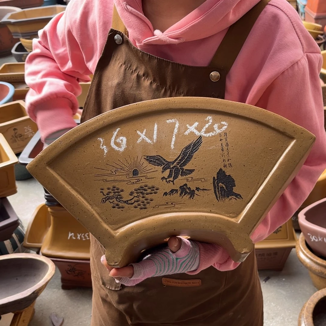 花盆紫砂盆景艺术