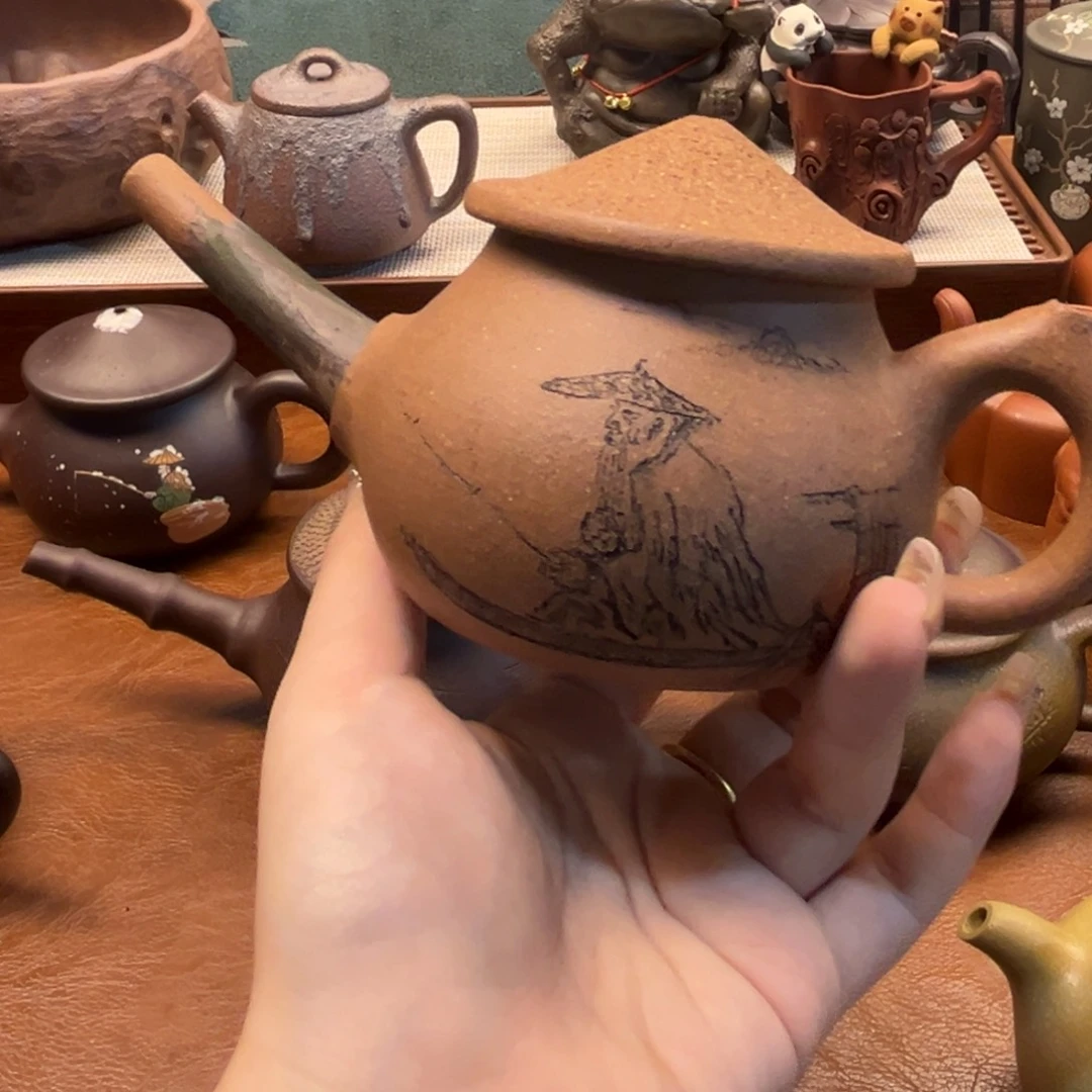 *****紫砂雕宠小器高品