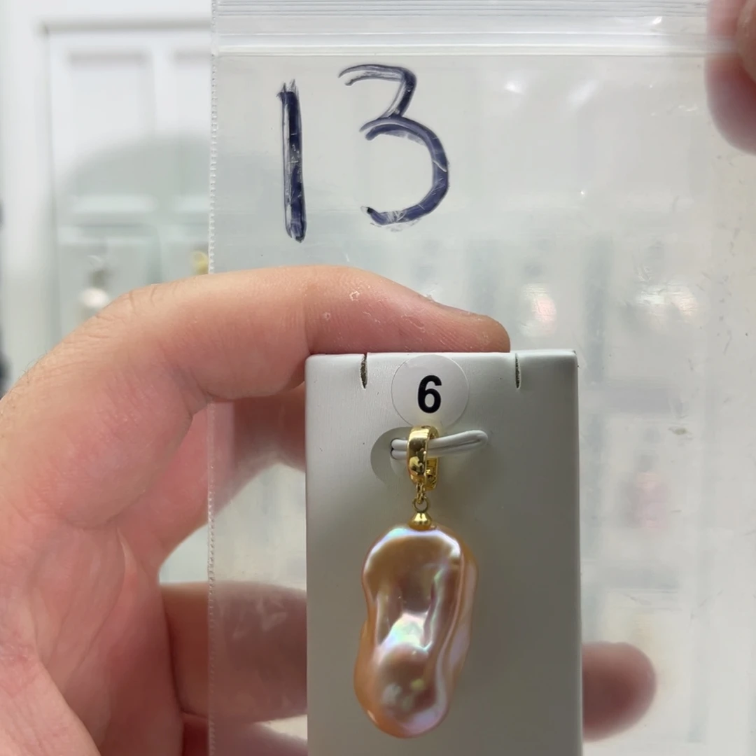 颈饰淡水珍珠合金