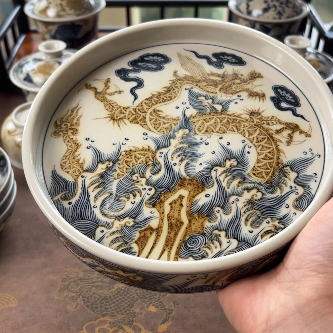 瓷片景德镇手绘茶器