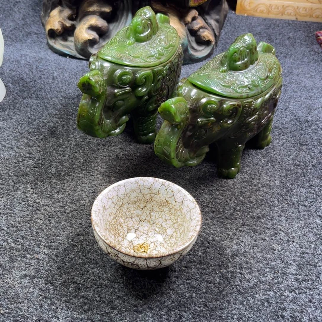 華***发瓷片精美手工制作瓷瓶