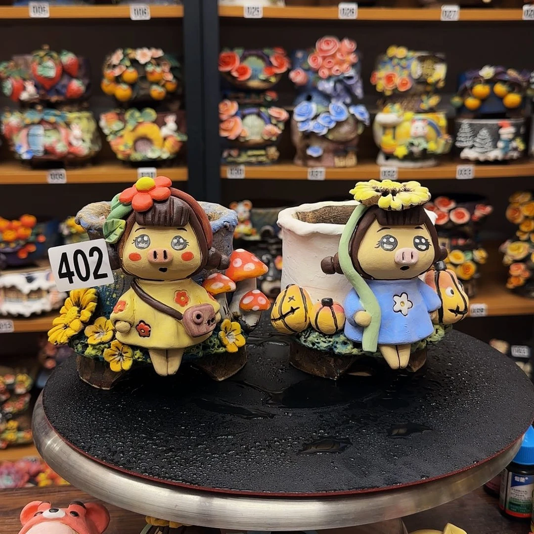 【闪购商品】粗陶手捏