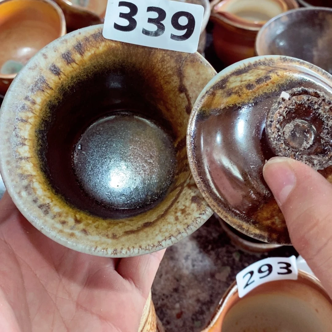无*柴烧茶具陶瓷杯子