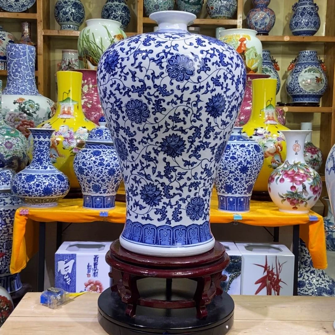 瓶景德镇陶瓷花瓶摆件