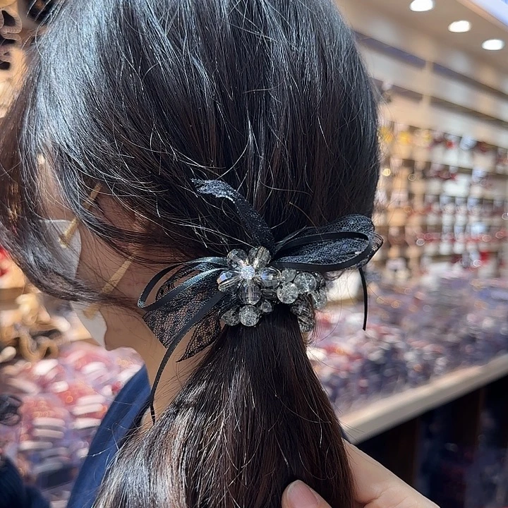 三醋酯纤维水晶发圈早春款-78