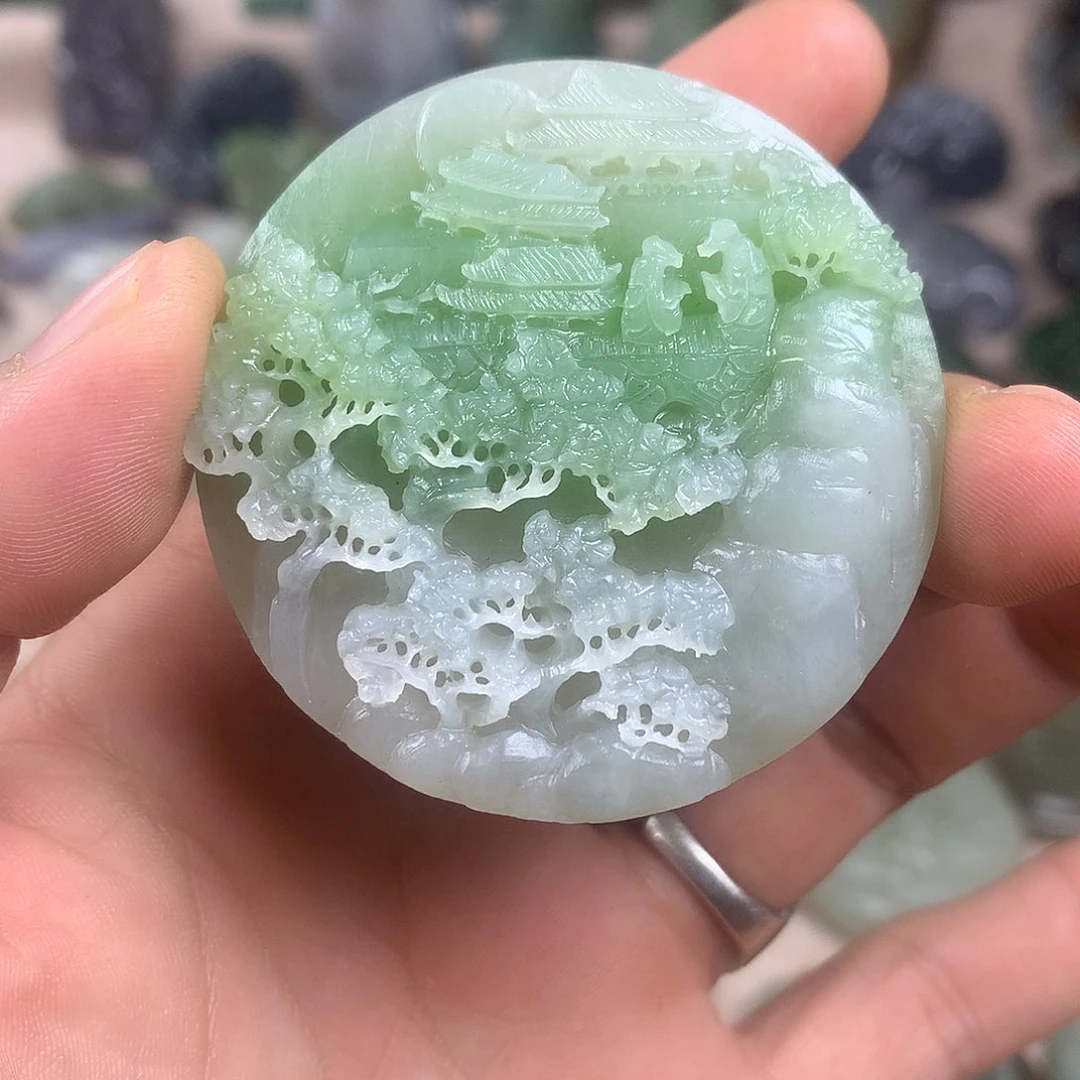 颈饰未镶嵌和田玉