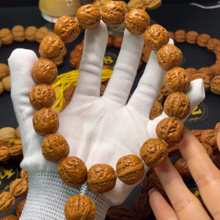 善***良手串文玩核桃粗筋