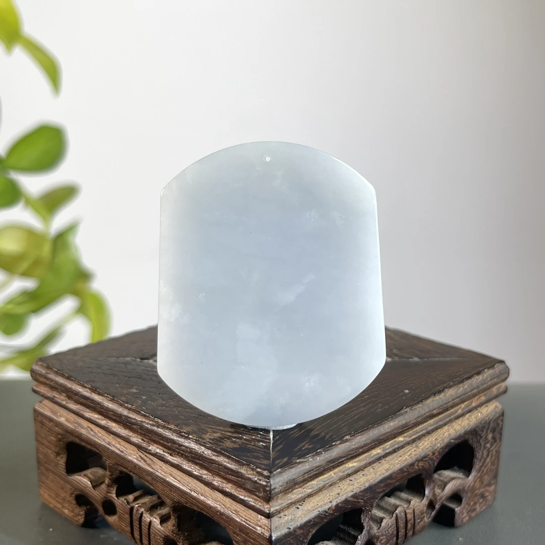 JTW11-019  天然缅甸A货翡翠 无事牌