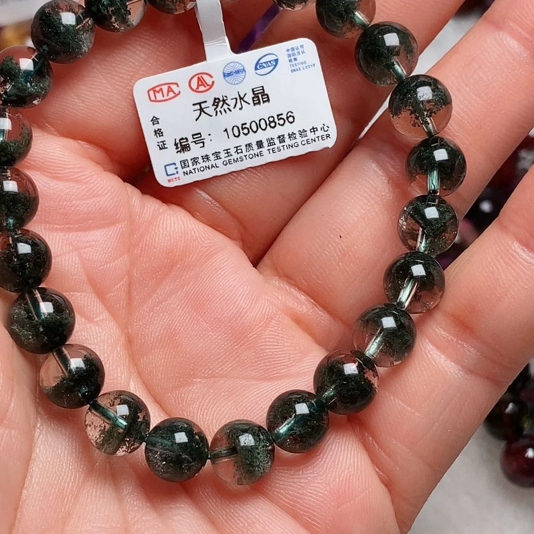 水晶手链未镶嵌用****3绿幽灵8➕