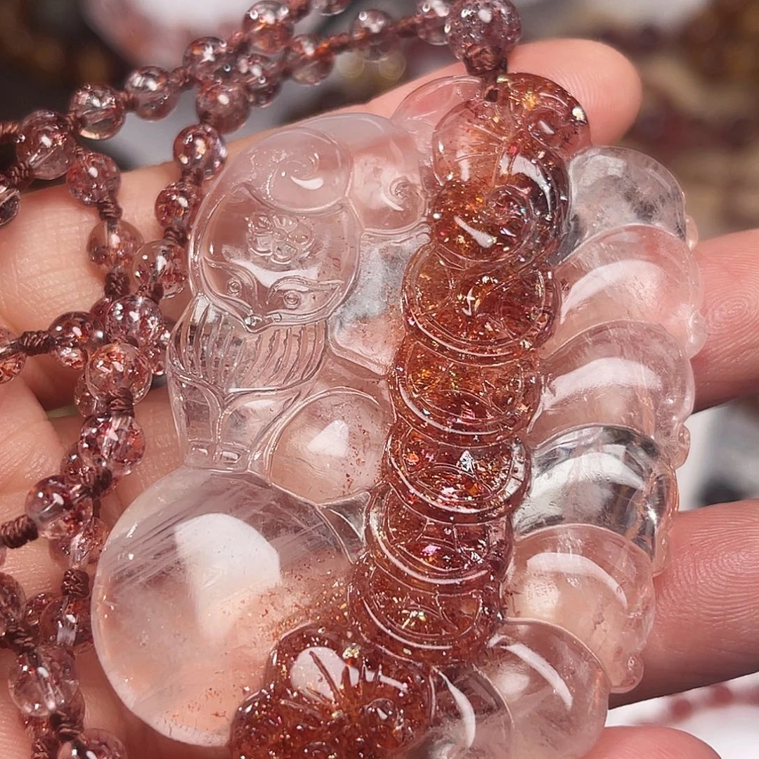 水晶颈饰未镶嵌订制