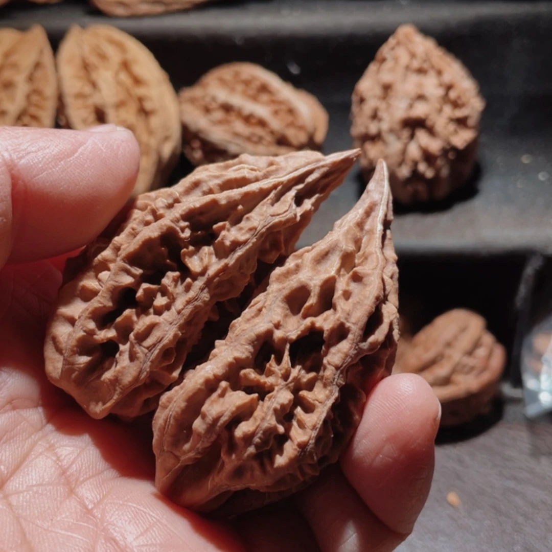 【闪购商品】文玩核桃把件孟*-东北楸子9