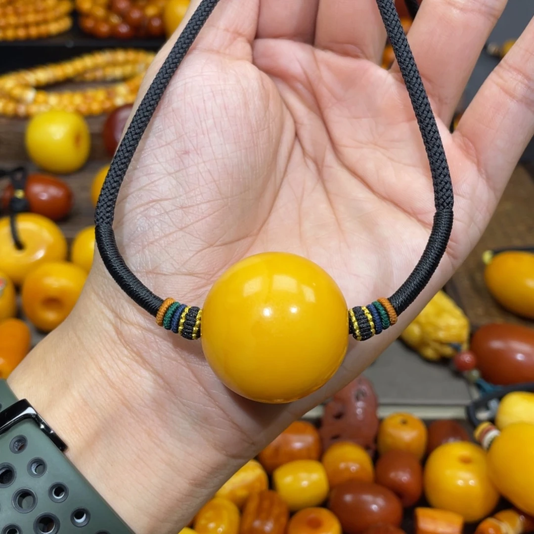 【闪购商品】未镶嵌蜜蜡裸石直径30