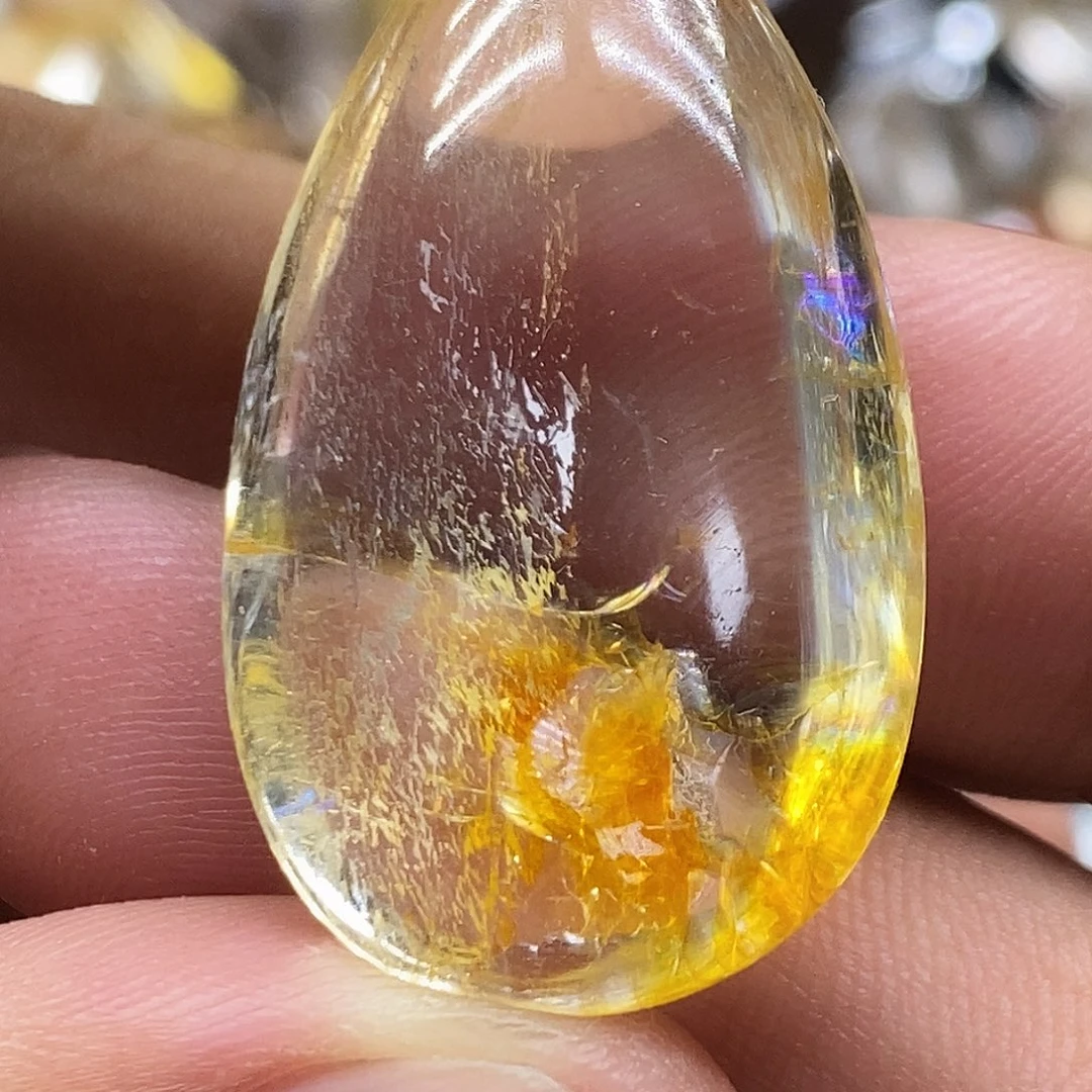 水晶未镶嵌珠宝半成品