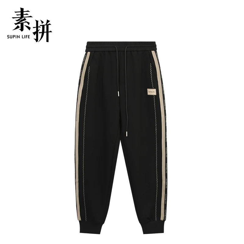 素拼休闲裤SPBXK335096AM