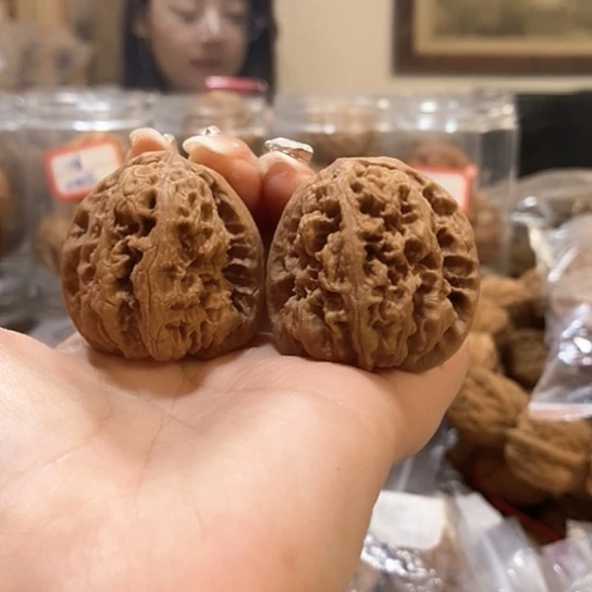 文玩核桃吊坠38将军膀有修