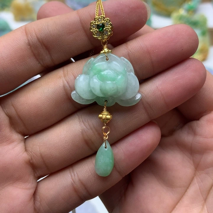 颈饰未镶嵌翡翠翡翠