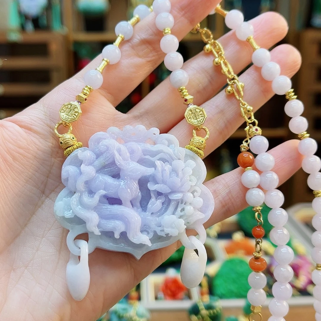颈饰合金翡翠48小时鉴赏期