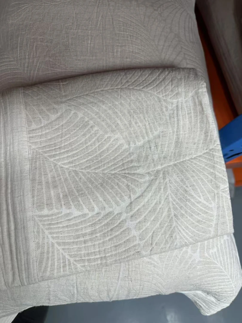 【维众二叔】美人蕉棉麻枕套一对