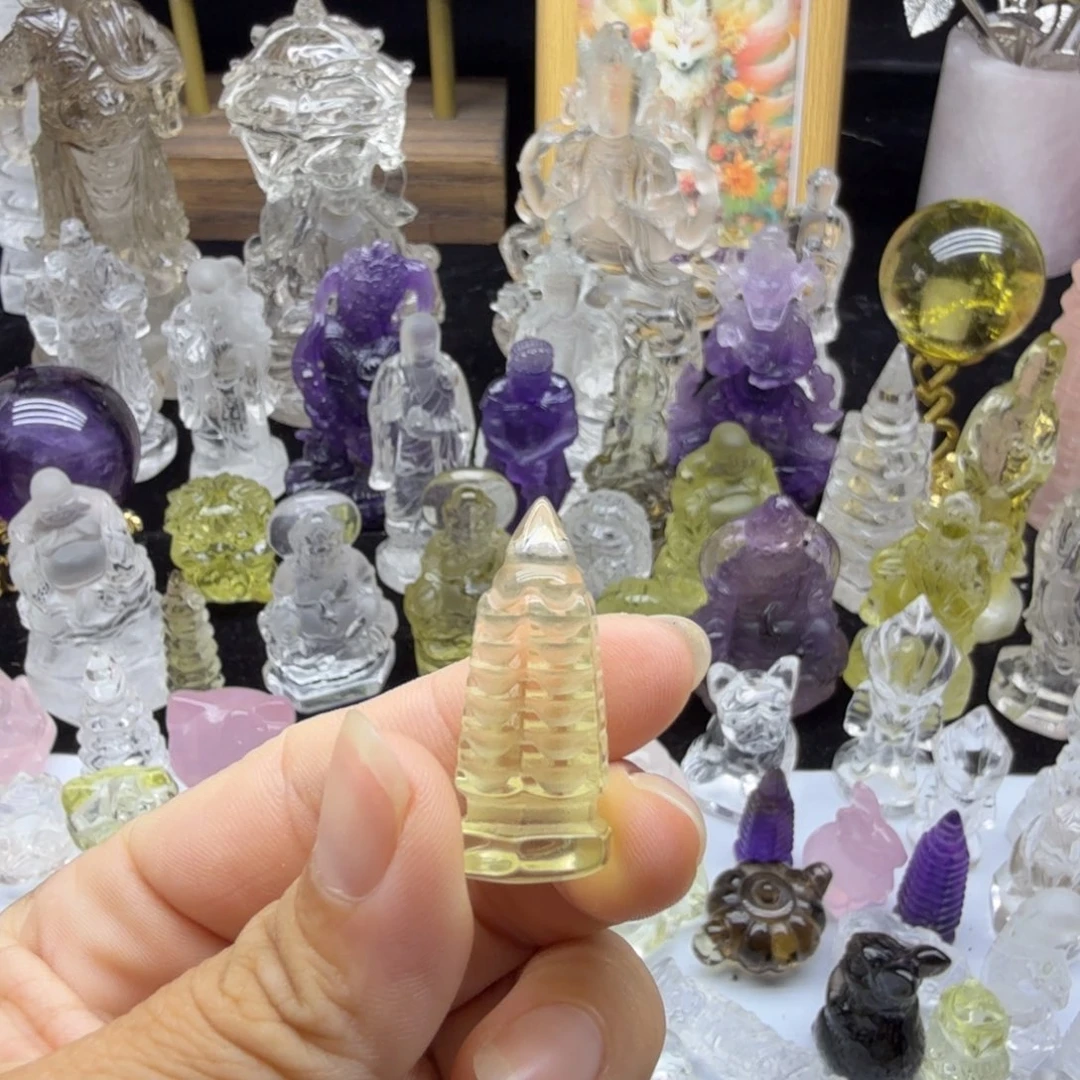水晶珠宝半成品未镶嵌