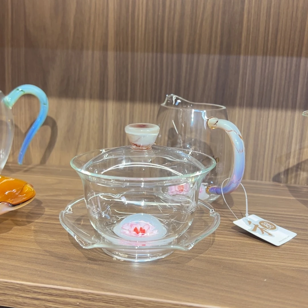 禾器棠韵盖碗咏莲