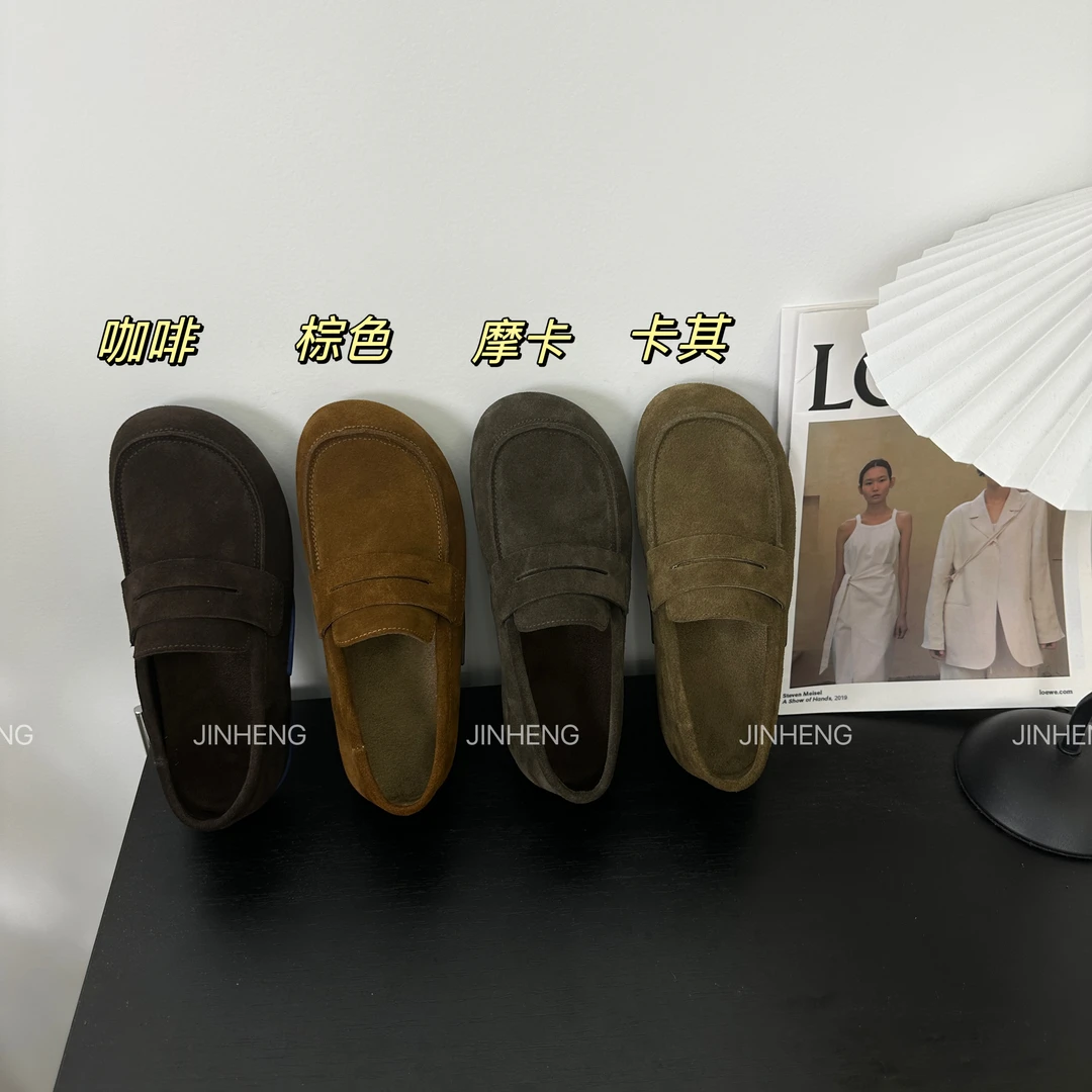 真牛皮乐福鞋复购链接
