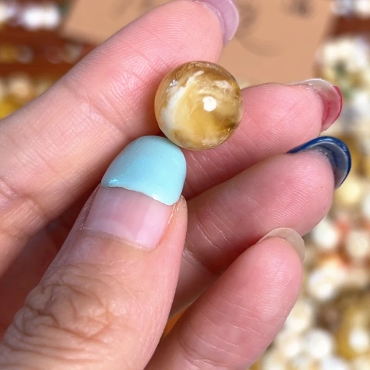 未镶嵌蜜蜡裸石12.8mm一个