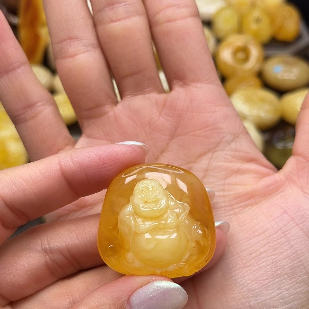 蜜蜡裸石未镶嵌西*蜜蜡