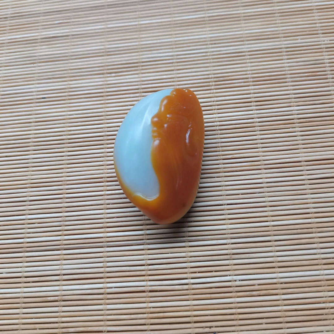 新疆和田玉武财神忠义千秋关公56克