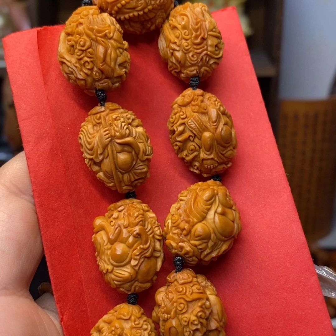 橄榄核手串/手链祥云十八罗汉