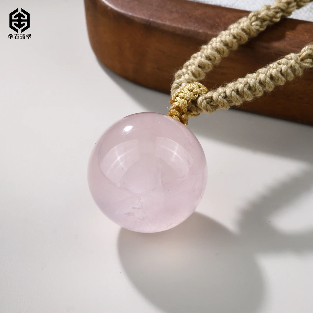 【举石臻品】TH0923-222-28955水晶吊坠（一件/多样性发/约18mm+）F
