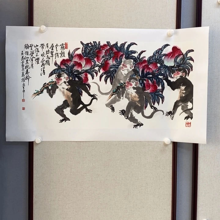 国画亲笔手绘原创