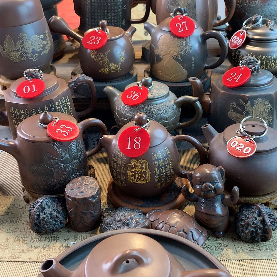 明***好坭兴陶手工微瑕壶不退不换