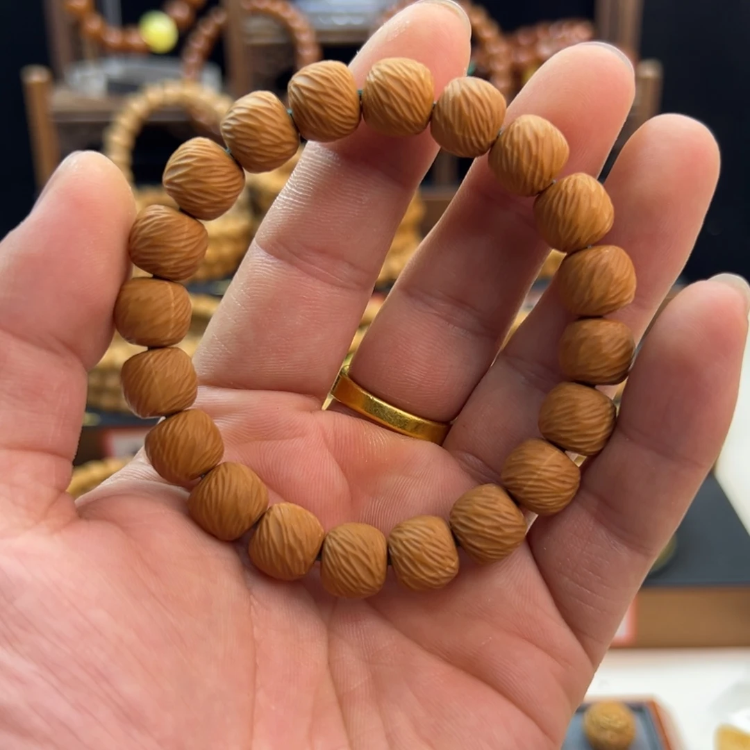 猴头核桃吊坠微瑕体验款云锦