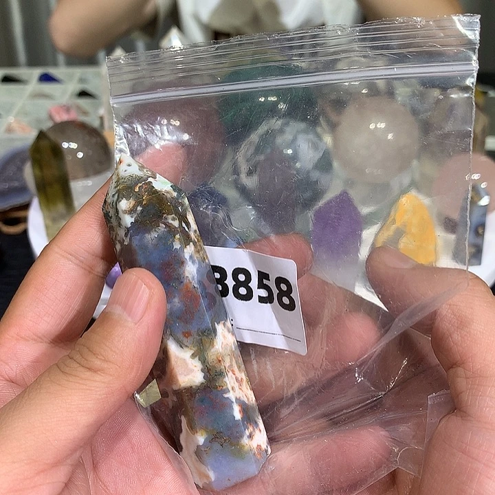 ,***。未镶嵌珠宝半成品水晶天然水晶B858