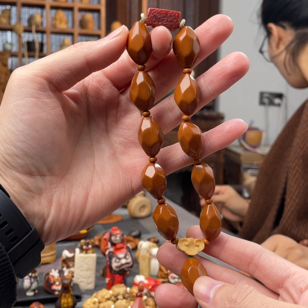 木方颜竹木艺术手串