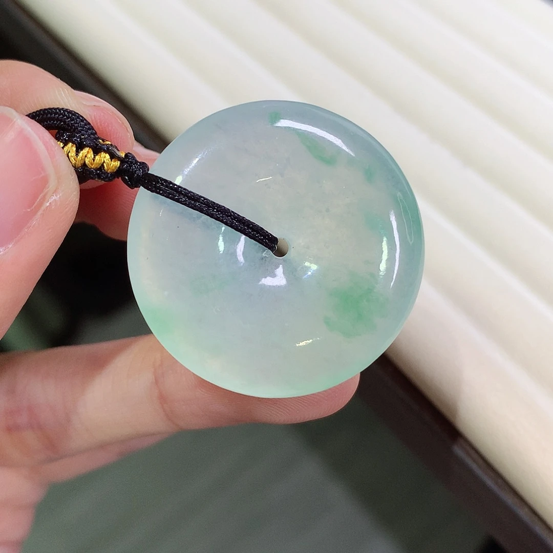 翡翠未镶嵌颈饰31.7-6.3