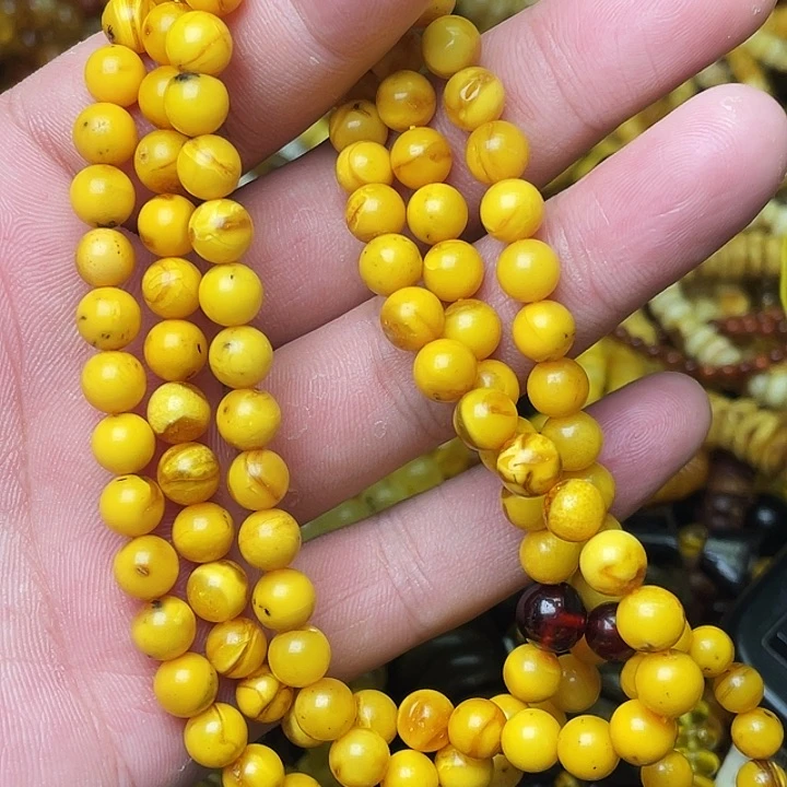 琥珀未镶嵌珠宝奇石