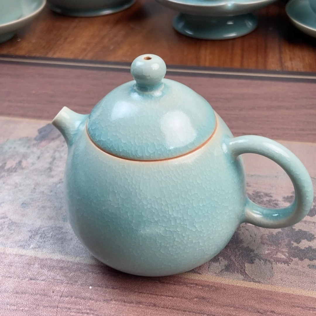 摆件原产地原矿汝瓷～茶器