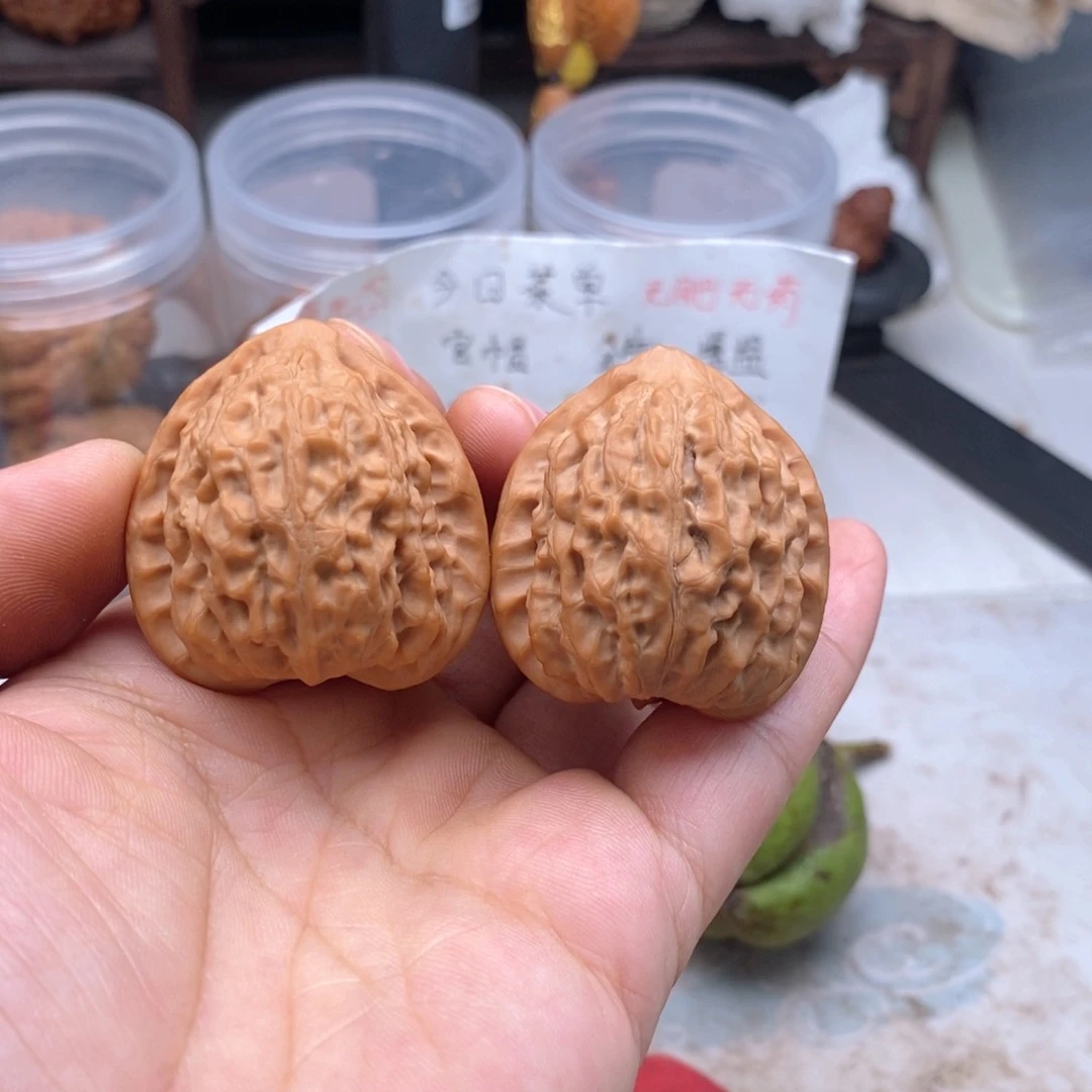 吊坠文玩核桃36金牛小修