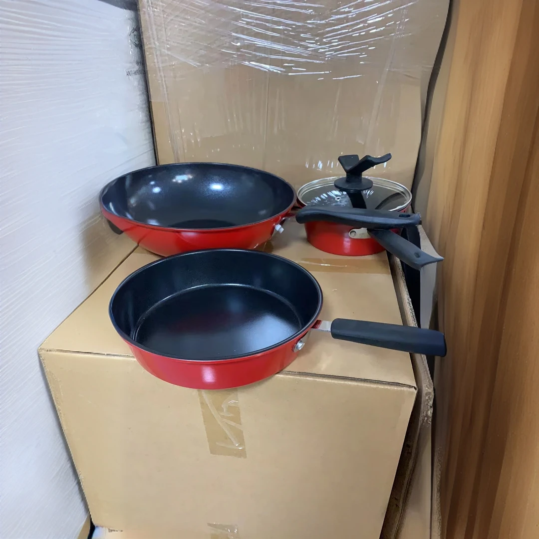 锅具三件套家用炒菜