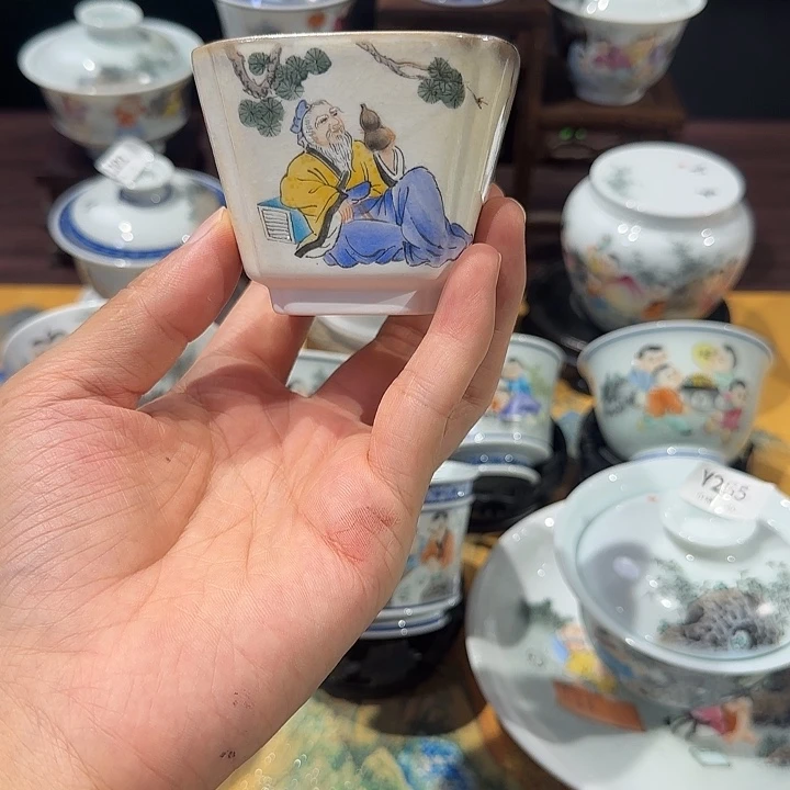 景德镇陶瓷手绘作品