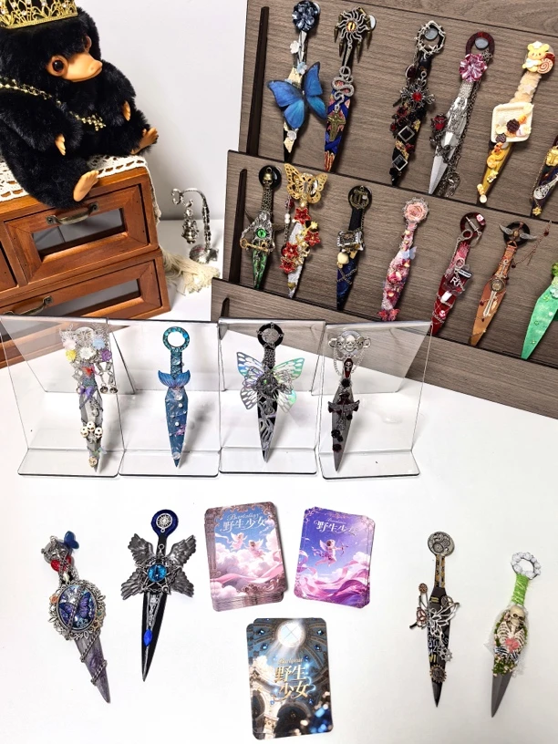 直播开箱原创手作苦无（契约之刃）