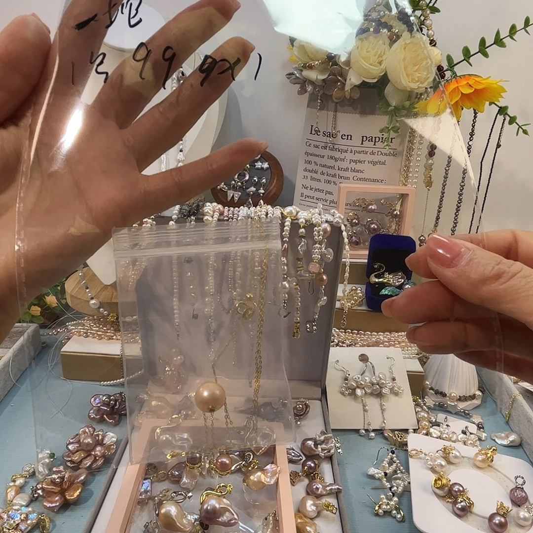 颈饰淡水珍珠银S925镶嵌