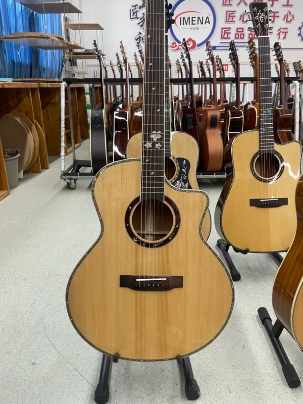 云杉桃花芯木全单吉他专业弹唱41英寸高品质乐器