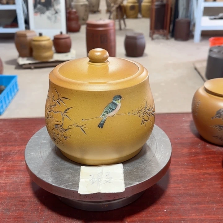 紫砂茶叶罐。。。。。。。。。