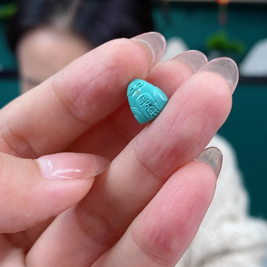 绿松石珠宝奇石未镶嵌