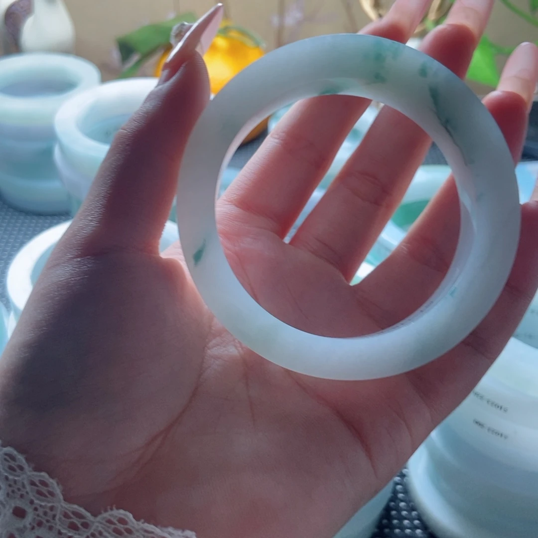 红***鱼定制翡翠未镶嵌AA